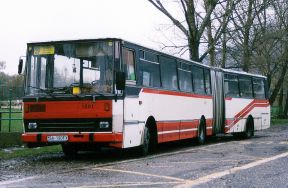 Karosa C 744 #1201 je dlhodobo odstavená