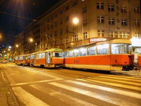 Výluka električiek na Špitálskej (13.7.2013 18:50 – 19:05)