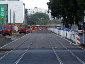 Výluka električiek v Ružinove (22. - 26.8.2009)