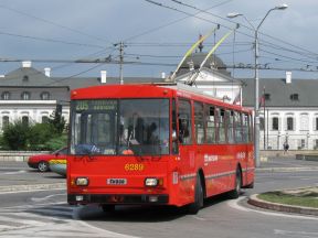 Výluka liniek 202 a 205 na Rajskej (26.10.2013)