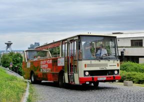 Cabriobusom na Železnú studničku pri príležitosti MDD (1.6.2019)