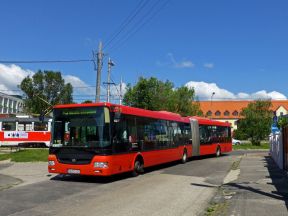 Trasy liniek náhradnej dopravy za električky