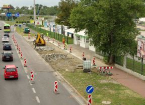 Dočasný posun zastávok Einsteinova a Miletičova (od 10.8.2018)