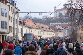 Výluka MHD v okolí Hodžovho námestia - ZRUŠENÉ