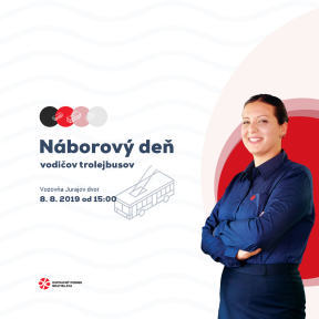 DPB organizuje náborový deň pre vodičov trolejbusov