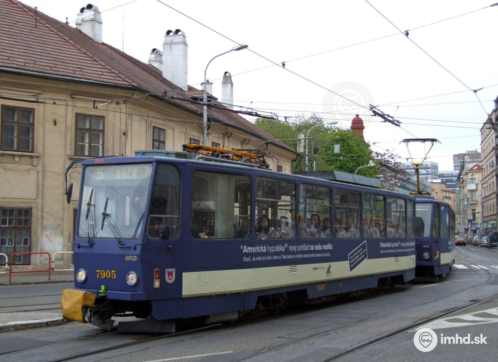 #7905+7906 s reklamou na Tatra Banku