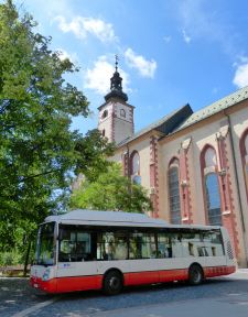 Dočasná konečná pri Hungarii pre linku 100 (13. – 14.6.2013)