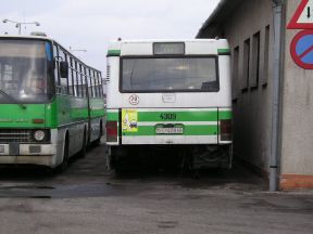 Ikarus 435 #4309 dojazdil