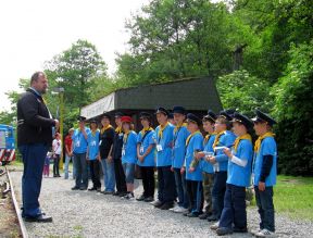 Detská železnica ponúka príležitosť pre mladých železničiarov (21.6.2014)