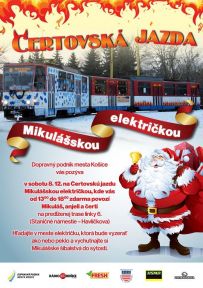 Pravú predvianočnú atmosféru po štvrtýkrát privezie ČERTOVSKÁ JAZDA 2012 (8.12.2012 13:00 – 18:00)