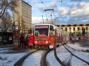 Na sobotu je pre deti pripravená Čertovská jazda a špeciálna električka na Hlavnej (6.12.2014 10:00 – 19:00)