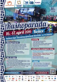 Rušňoparáda 2016 (16. – 17.4.2016)