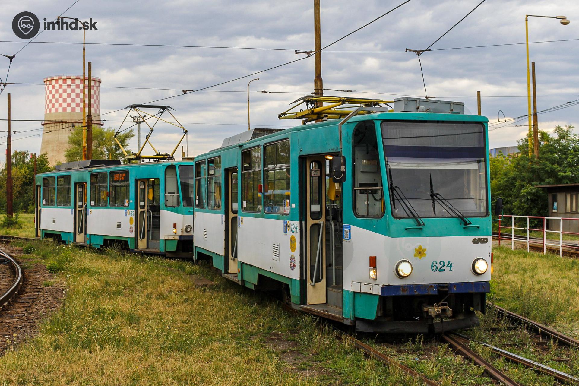 #624, 625,  R3, Obratisko Vstupný areál U. S. Steel