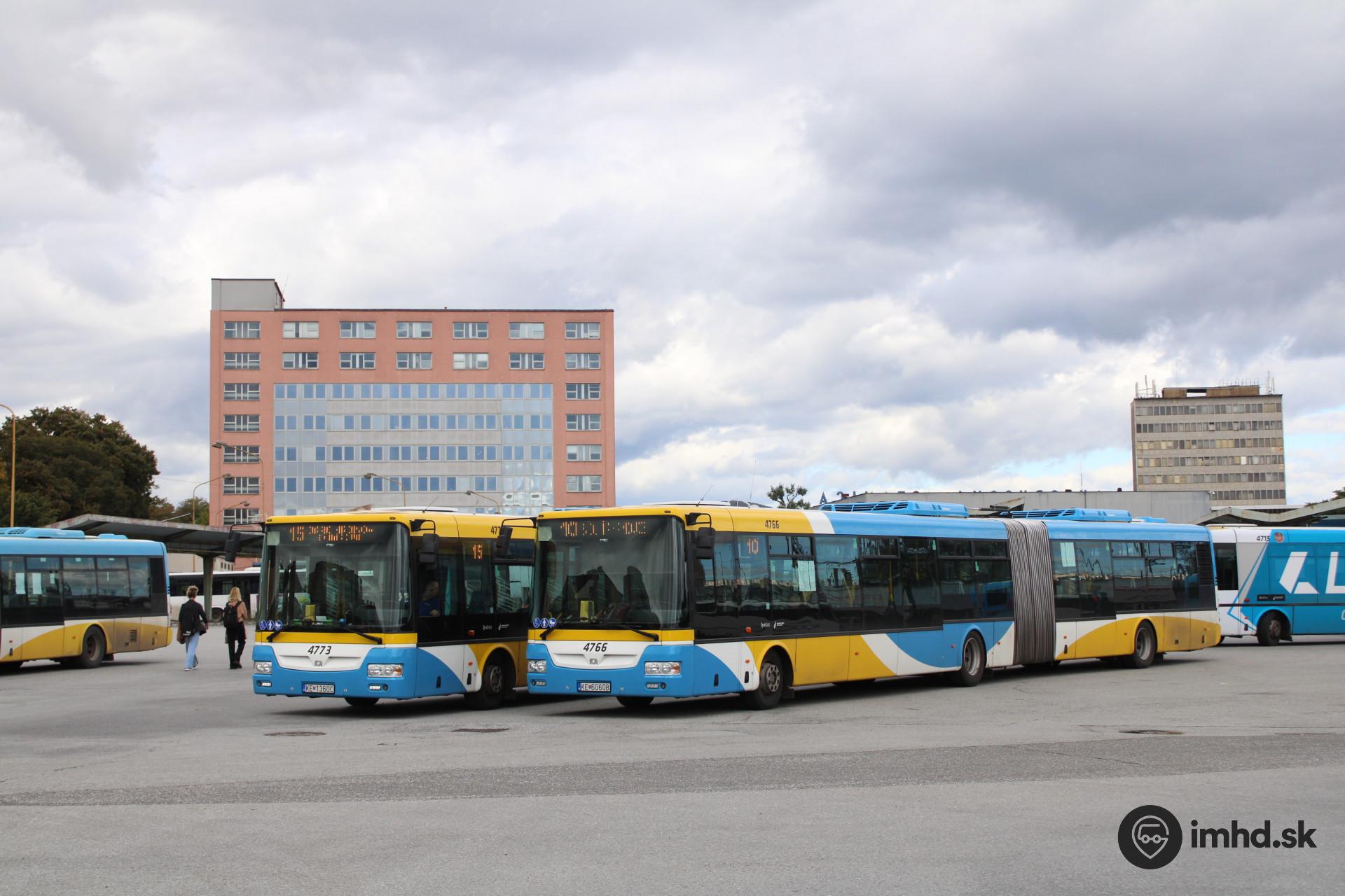 #4766, 4773,  10,  15, Autobusová stanica