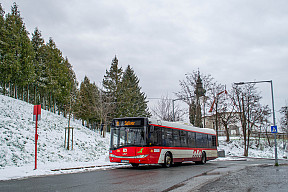 #384, linka 11, Ulica Pod Hrádkom, zastávka Cintorín Solivar