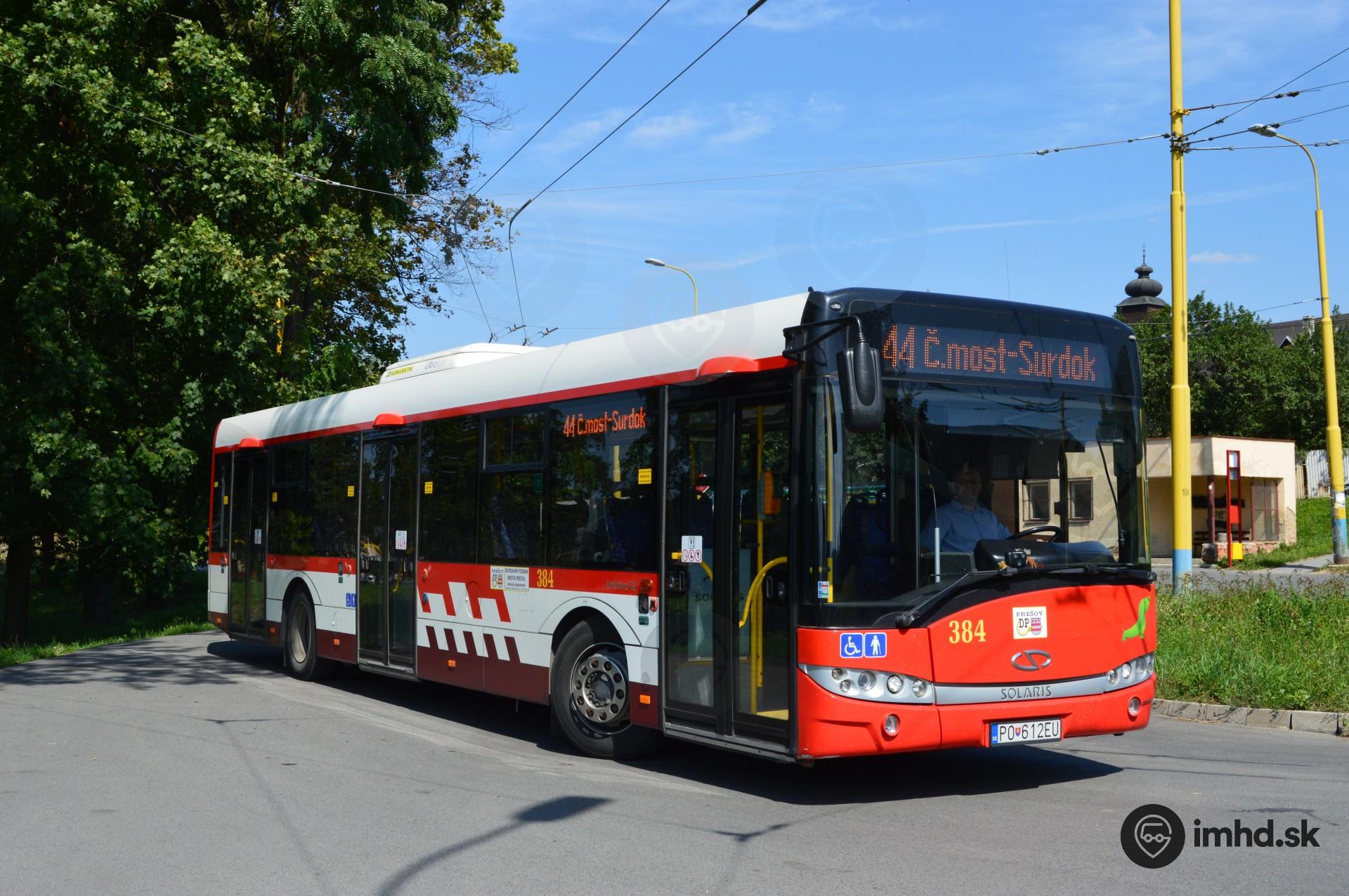 #384,  44, Zborovská ul., obratisko Solivar