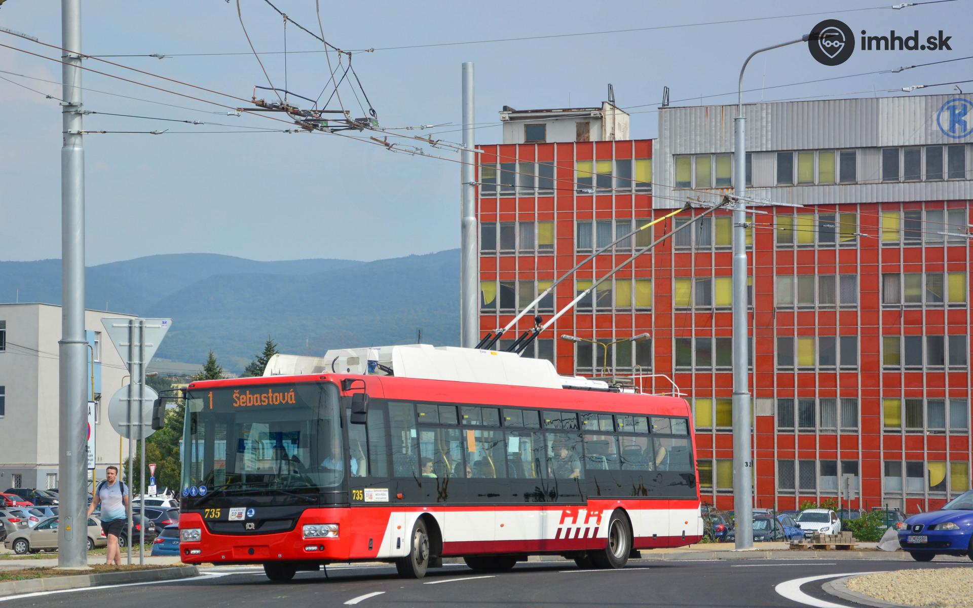 #735,  1, Križovatka Solivarská ul. x Východná ul.