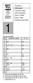 Zastávkové cestovné poriadky od 29.5.2009 v novom šate