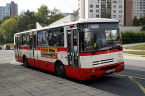 Karosa B 932E #72 obdržala nový náter a CVR