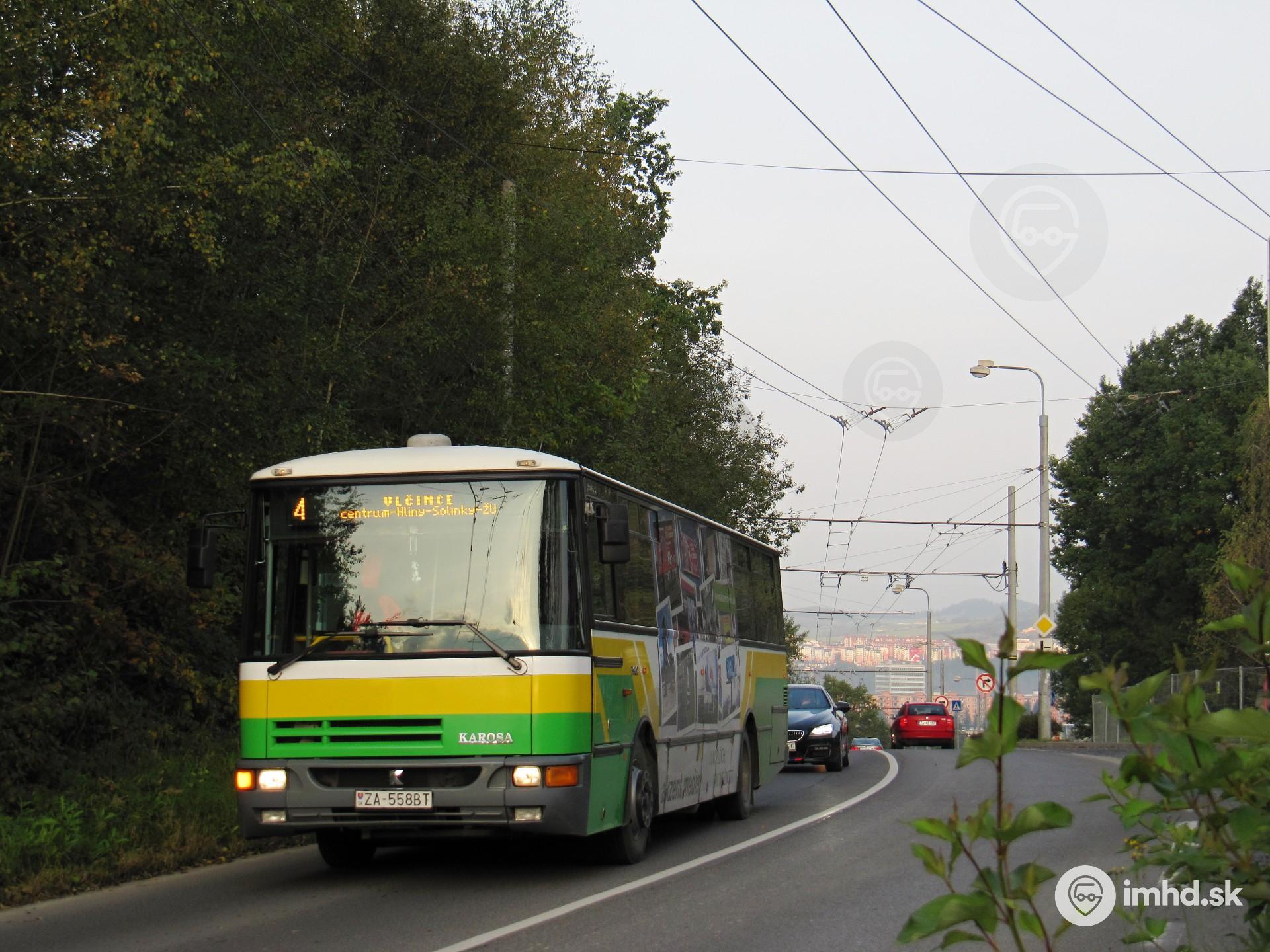 #04 na posilovom rannom spoji trolejbusovej linky 4